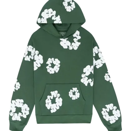 Denim Tears The Cotton Wreath Hoodie Green