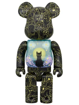 Hikari Bambi Cat in The Night Sky | BEARBRICK 400%