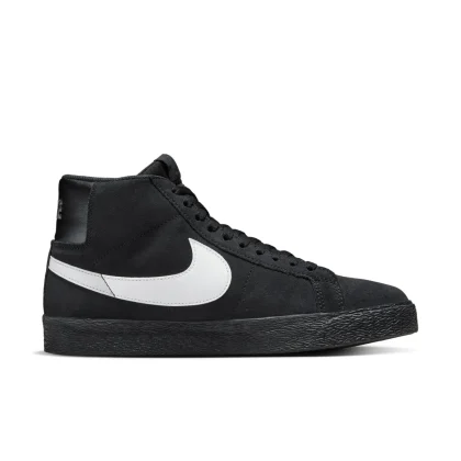 Blazer Mid (Black/White/Black)