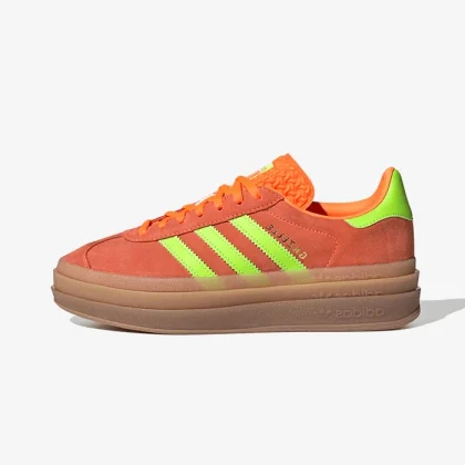 Adidas Gazelle Bold Solar Orange Solar Green