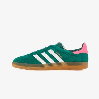 Adidas Gazelle Indoor Collegiate Green Lucid Pink