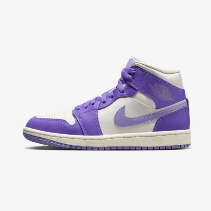 Air Jordan 1 Mid Action Grape