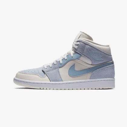 Air Jordan 1 Mid Mixed Textures Blue