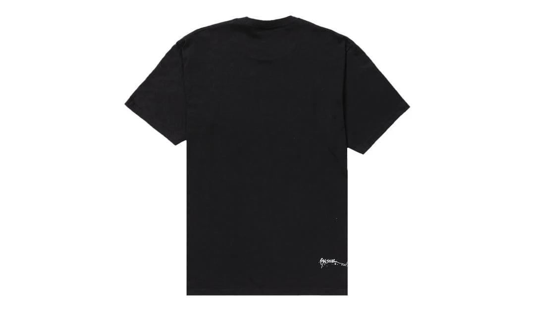 T-SHIRT SUPREME NERA BOX-LOGO COPERTO - immagine 3
