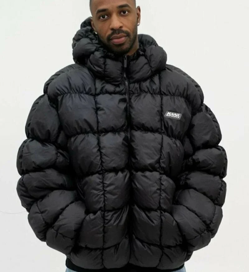Karl Kani Square Quilted Puffer - immagine 2