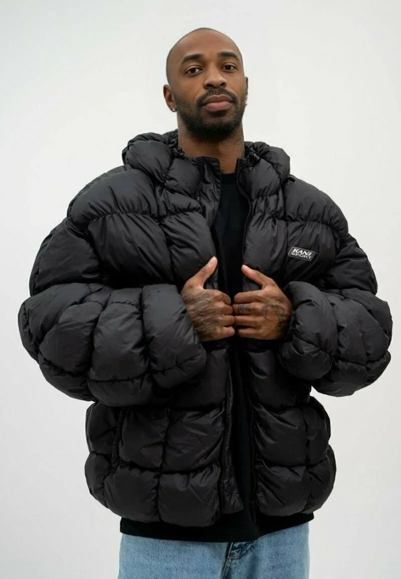 Karl Kani Square Quilted Puffer - immagine 7