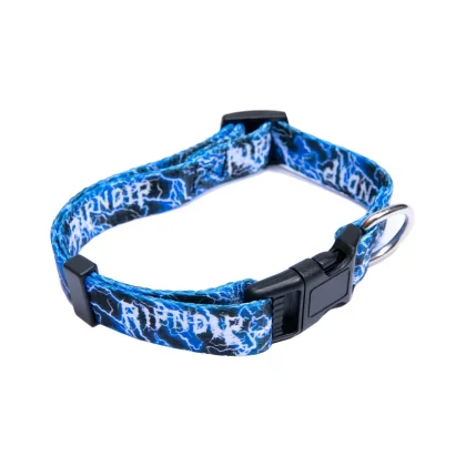 Nikola Pet Collar (Black/Blue)
