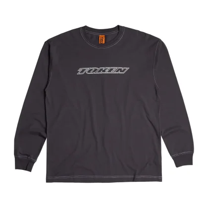 Centipede Contrast LS Tee (Off Black)