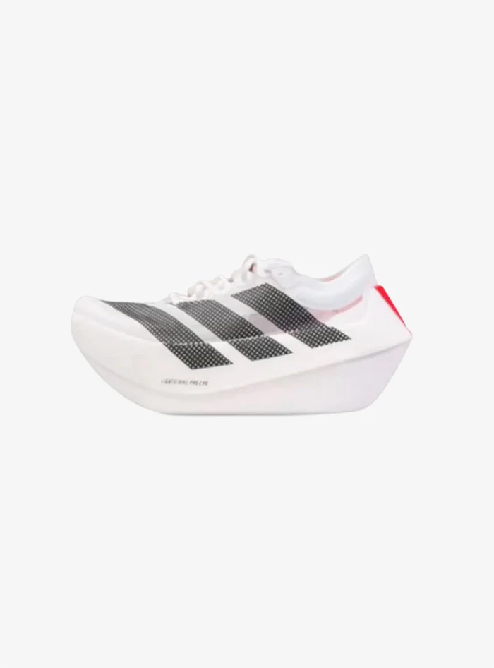 Adidas Adizero Evo White Black Lucid Red - immagine 2