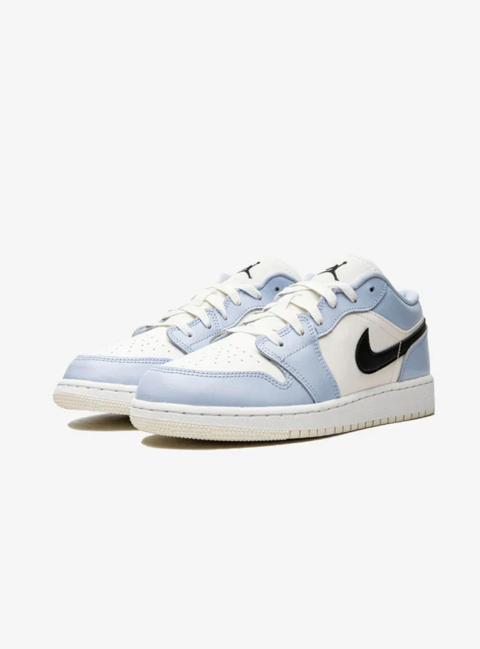 Air Jordan 1 Low Ice Blue Black - immagine 3