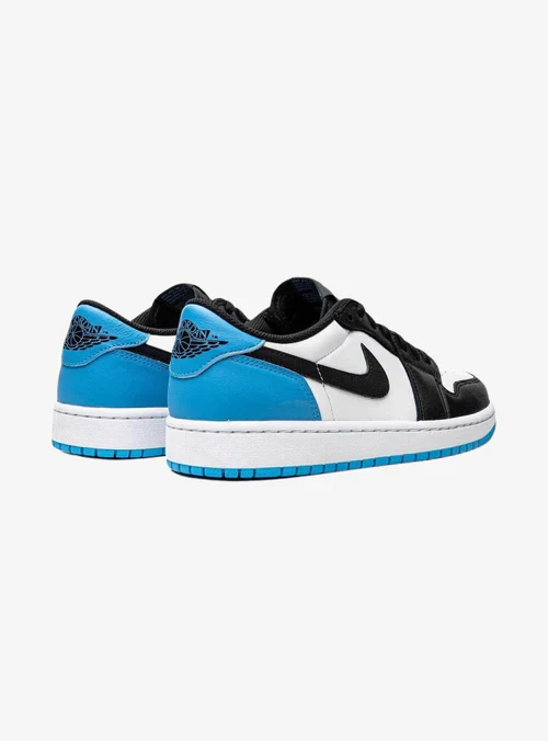 Air Jordan 1 Low Og Black Dark Powder Blue - immagine 4