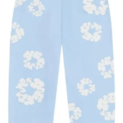 Denim Tears The Cotton Wreath Pants Powder Blue