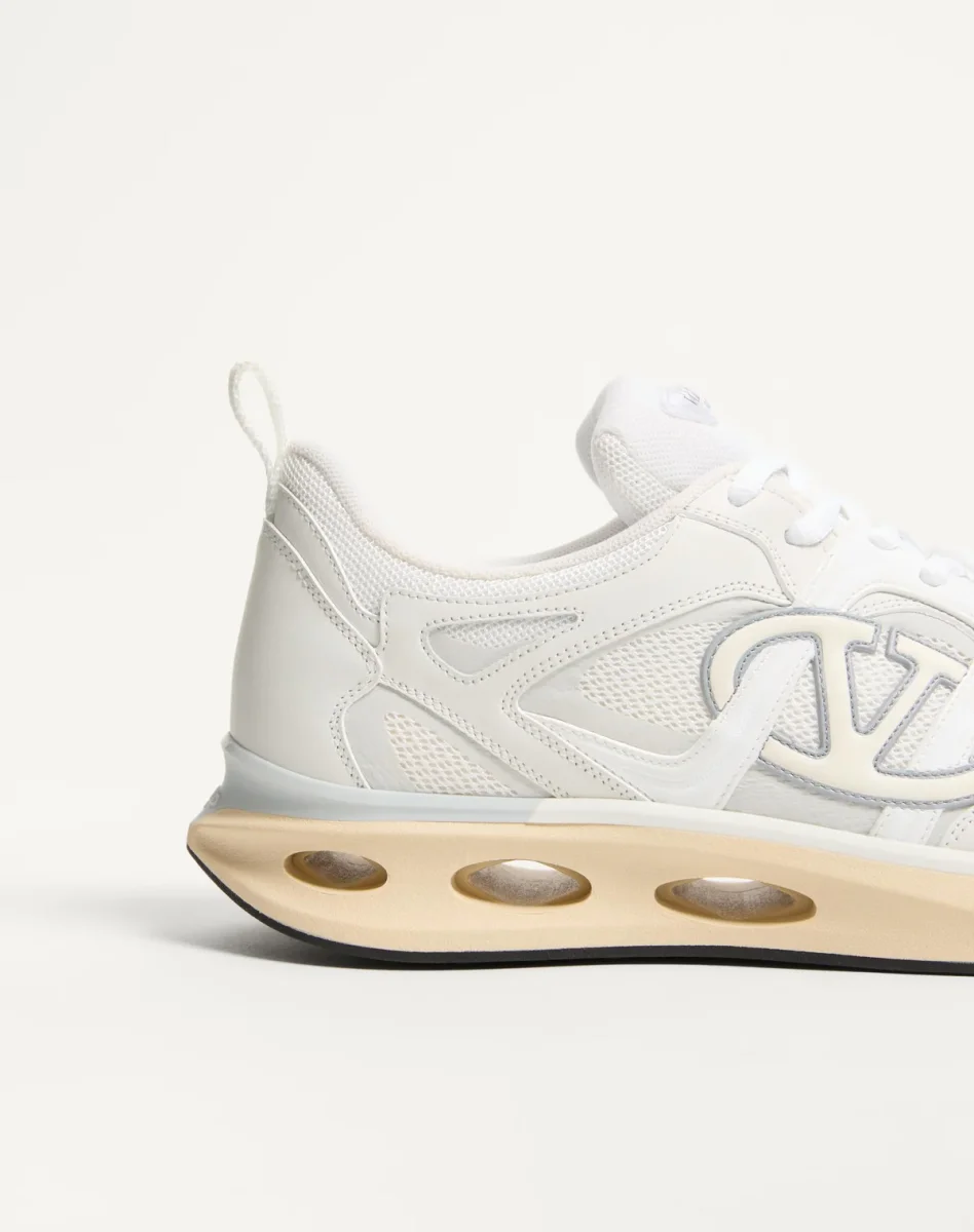 Sneaker Low Top Vlogo Easyjog In Vitello E Tessuto - immagine 9