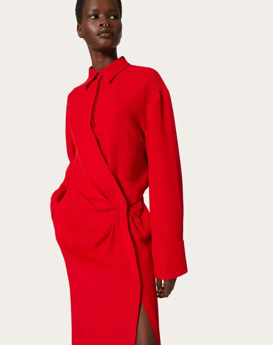 Abito Lungo In Cady Couture - immagine 8