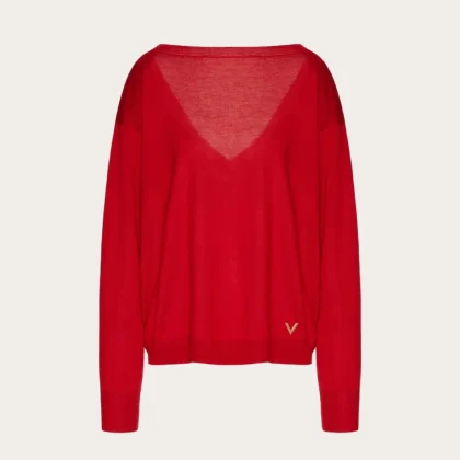 Maglia In Cashmere Seta