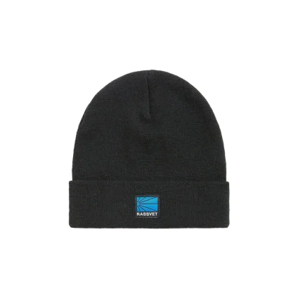 Rassvet Logo Beanie Knit (Black)