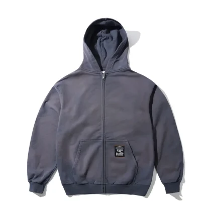 Garage Zip-Thru Hood (Faded Navy)