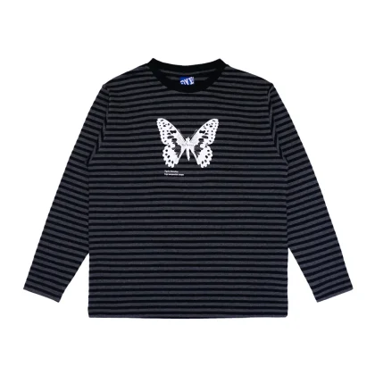 Butterfly Stripes Long Sleeve