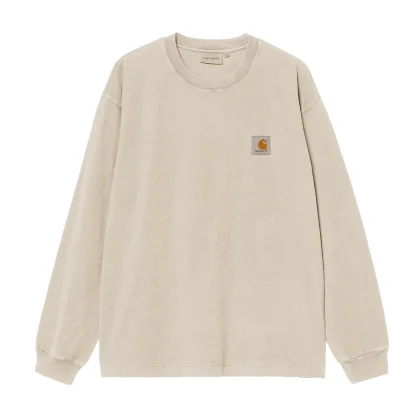 Vista T-Shirt LS (Fleur De Sel) Garment Dyed