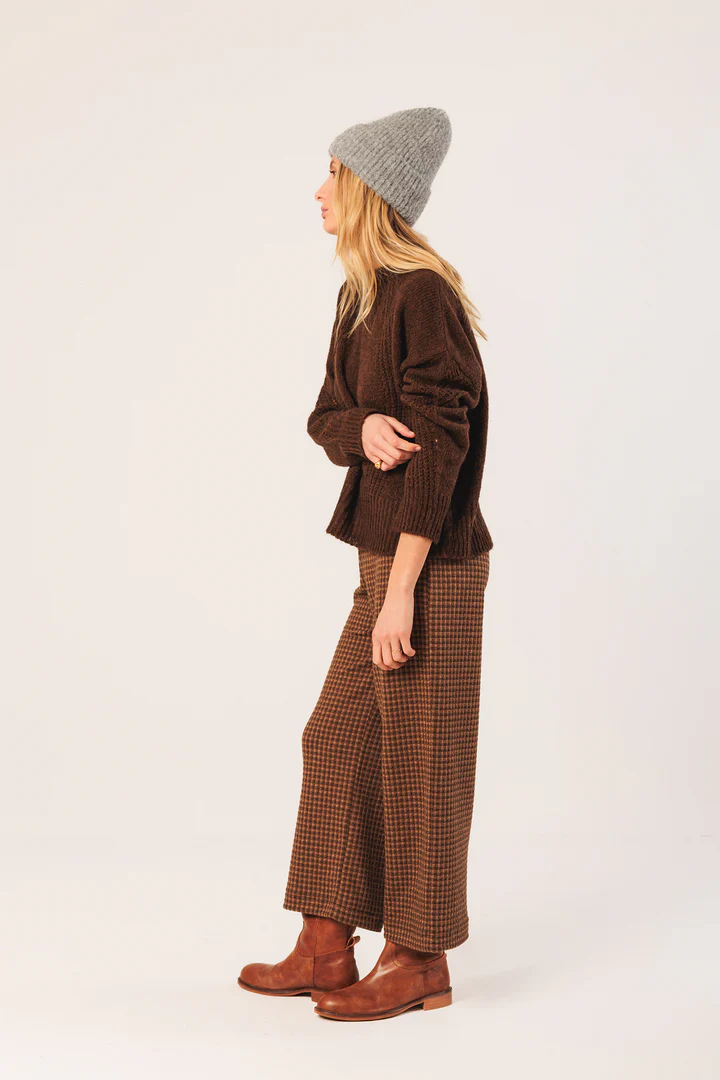 Basic wool knit Cioccolato - immagine 5